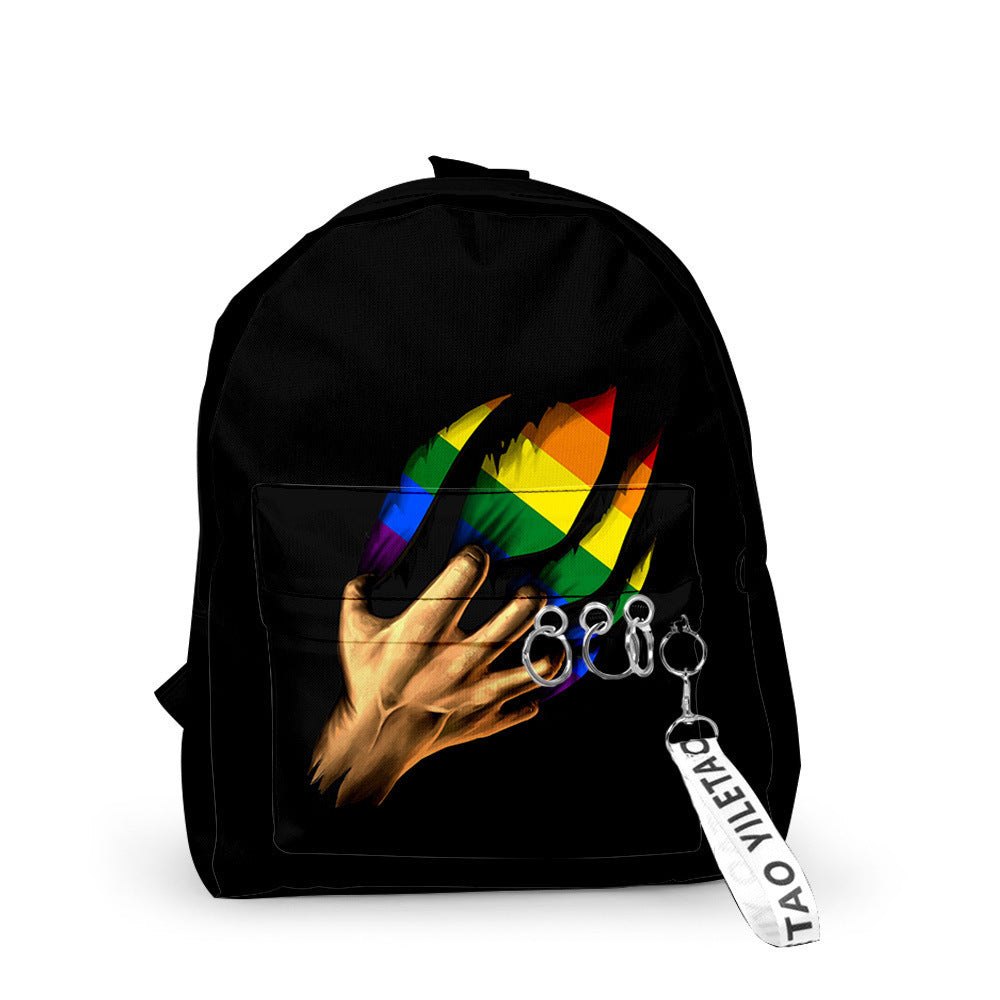 Wholesale Oxford cloth LGBT backpack